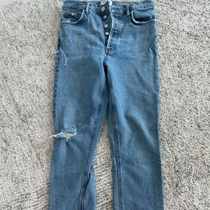 Agolde split hem great condition